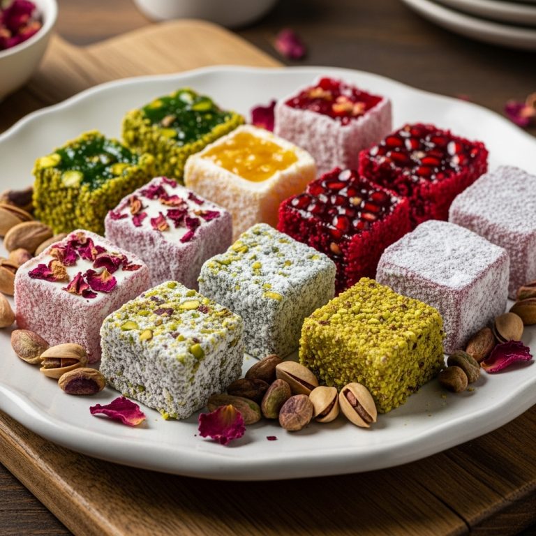 Vegan Turkish Delight: A Sensory Explosion of Flavors and Textures for Your Morning Feast