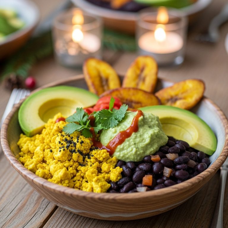 “Vegan Venezuelan Breakfast Bowl: A Delectable Plant-Based Twist on a Classic Meal”
