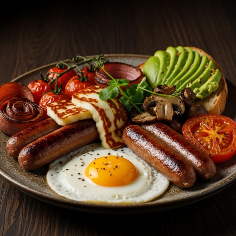 Vegetarian Cinematic English Breakfast: A Sensory Delight for Food Lovers!