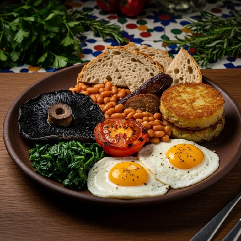 “Vegan Cajun Breakfast Delight: A Mouthwatering Sensory Experience!”