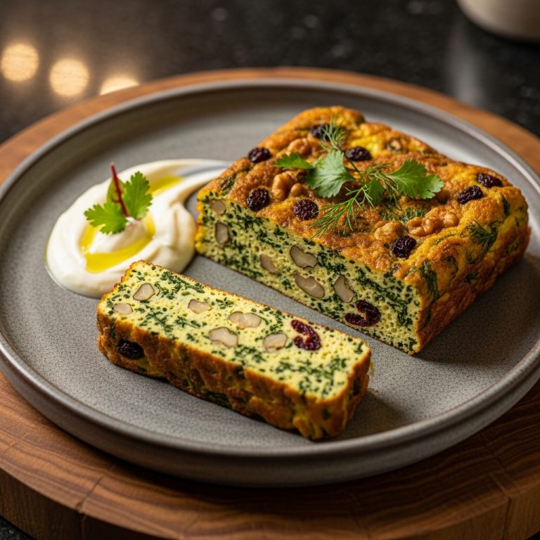 Vegetarian Persian Kuku – A Delightful and Nutritious Snack