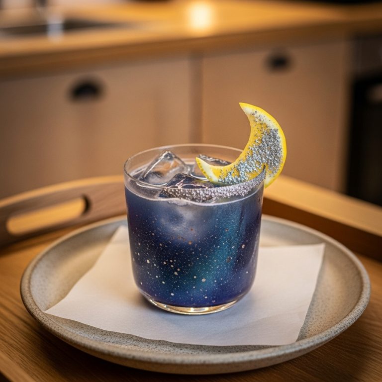Velvet Moon Cocktail – A Starlit Night in a Glass