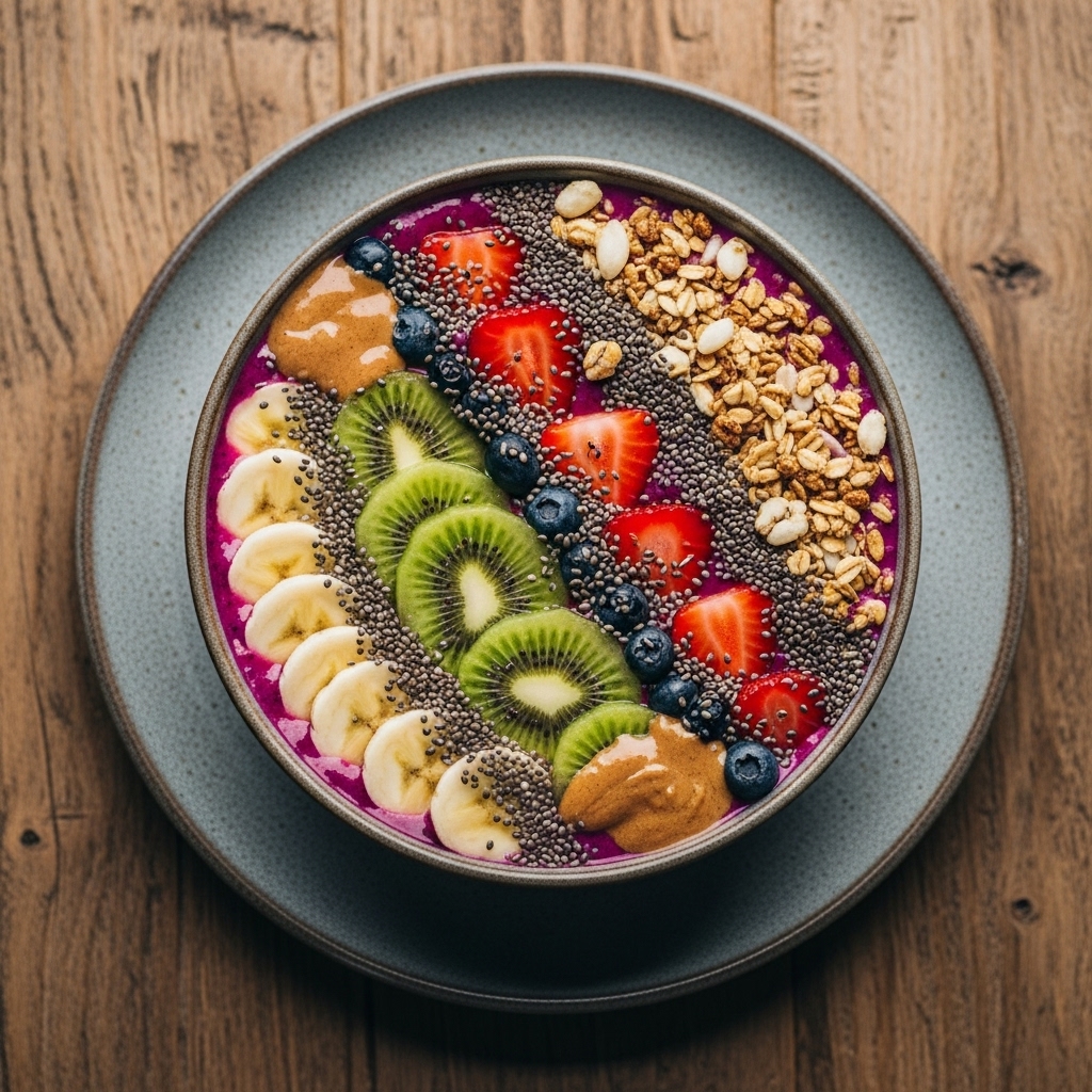 Vibrant American Smoothie Bowl