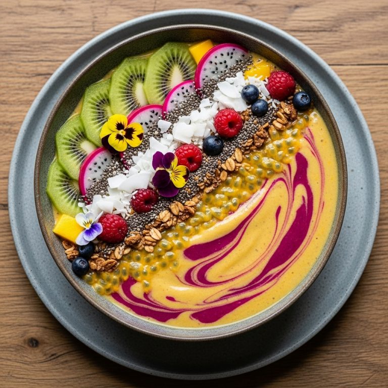 Vibrant Australian Breakfast Smoothie Bowl