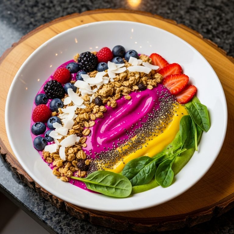 Vibrant Australian Protein Smoothie Bowl