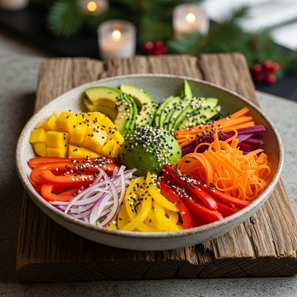 Vibrant California Sunset Bowl