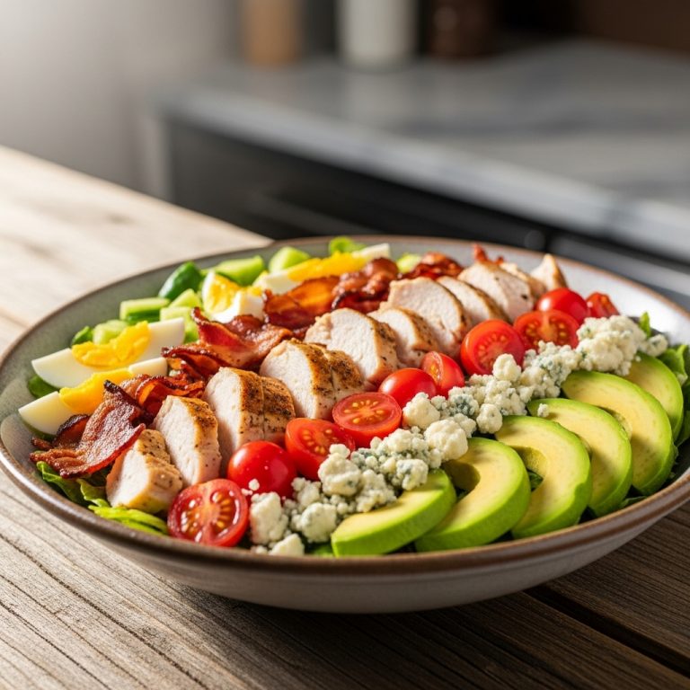 Vibrant Californian Sunrise Cobb Salad