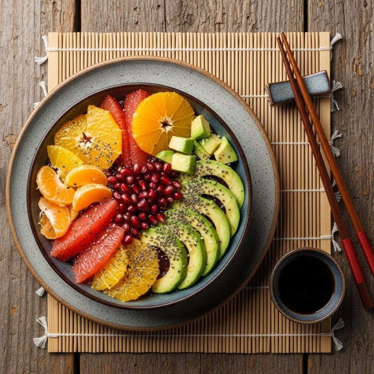 Vibrant Citrus & Avocado Power Breakfast Bowl