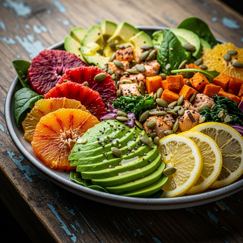 Vibrant Citrus Avocado Paleo Power Bowl