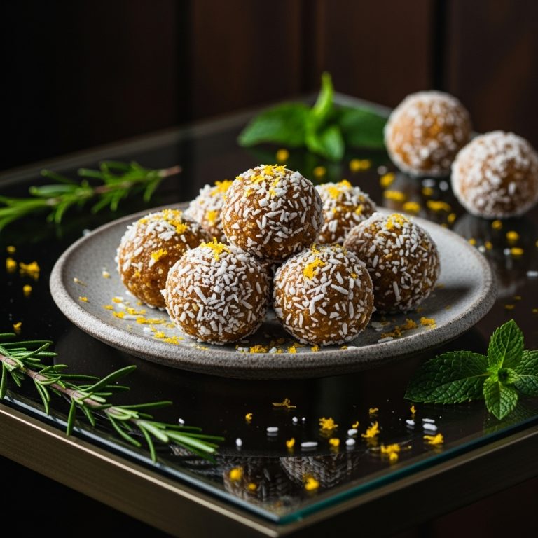 Vibrant Citrus Energy Bites