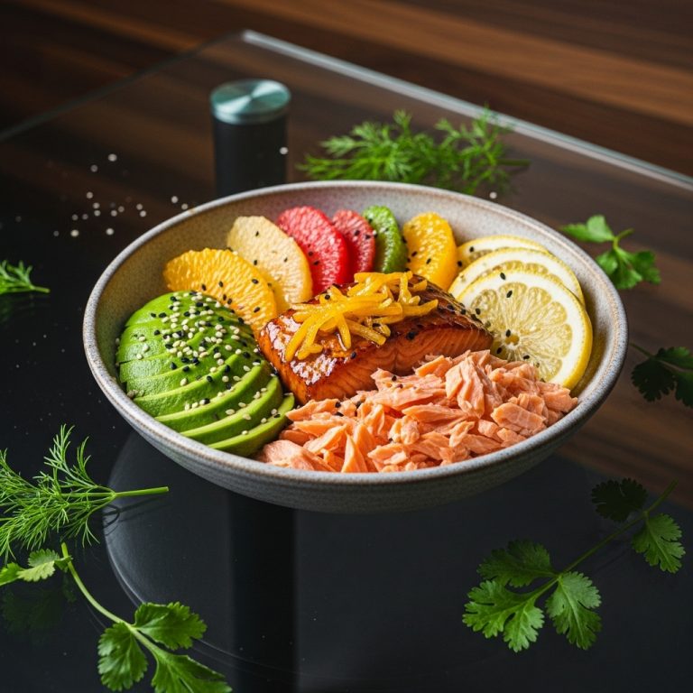 Vibrant Citrus Salmon Bowl