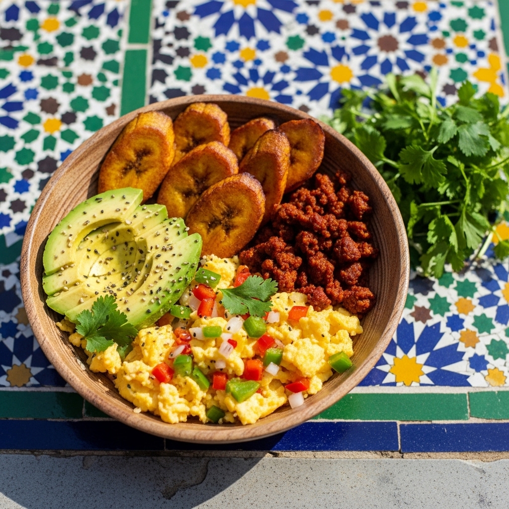 Vibrant Colombian Breakfast Bowl: A Paleo-Friendly Feast