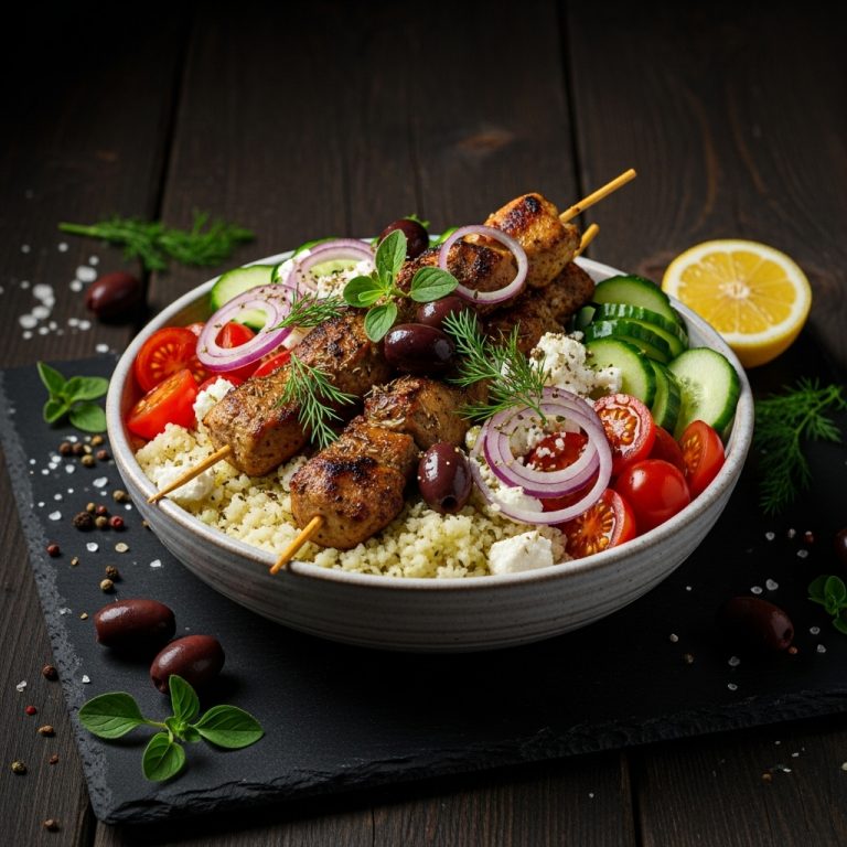 Vibrant Greek Bowl: A Paleo Energy Booster