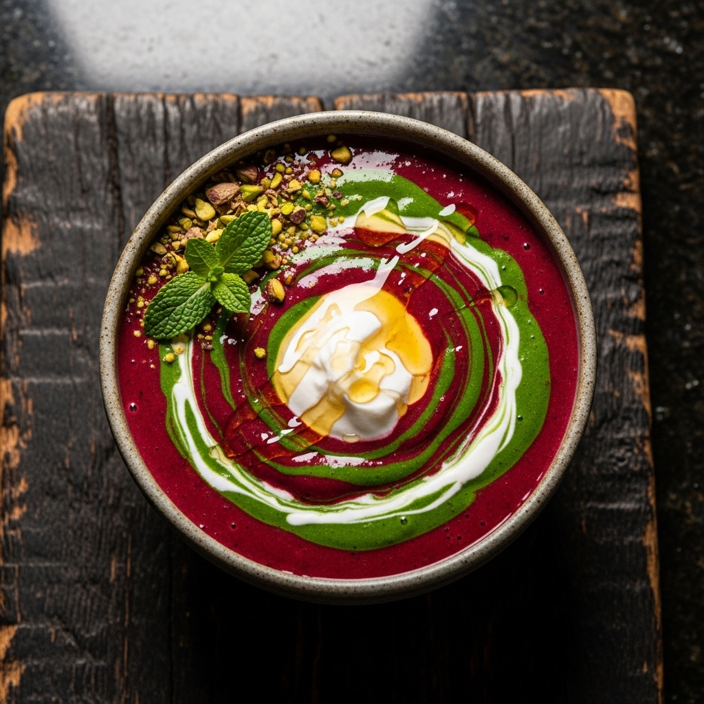 Vibrant Greek Smoothie – A Refreshing Energy Boost