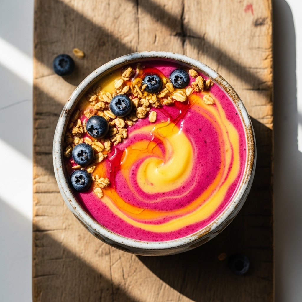 Vibrant Greek Sunrise Smoothie