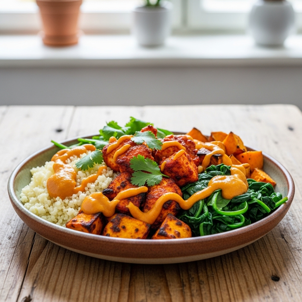 Vibrant Indian Paleo Bowl