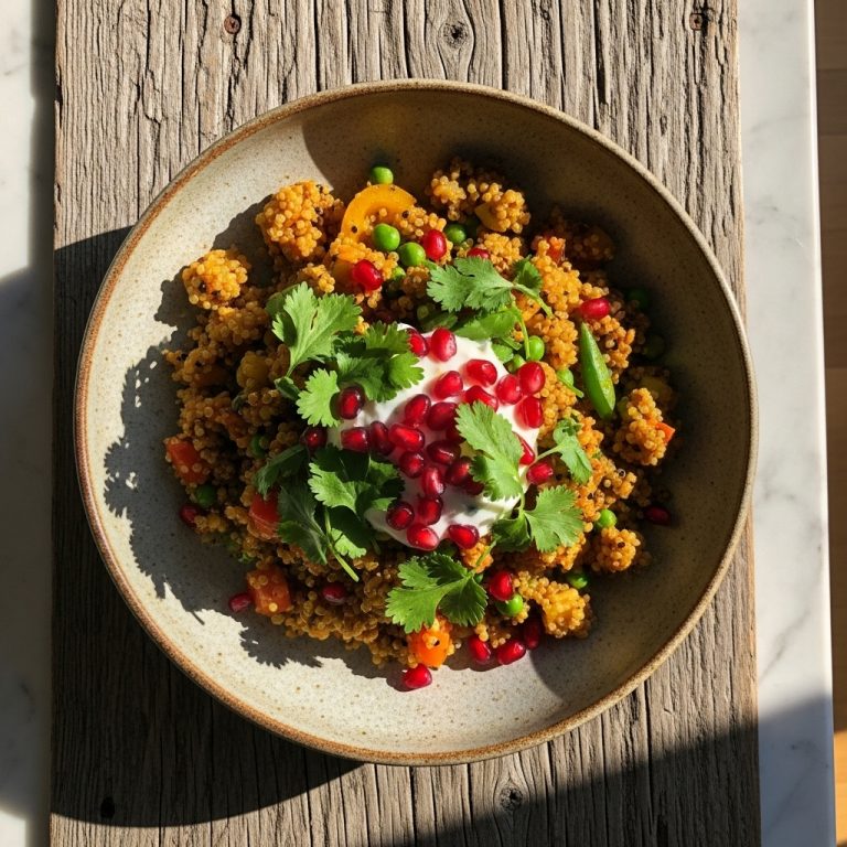 Vibrant Indian Quinoa Bowl – Gluten-Free Renewal