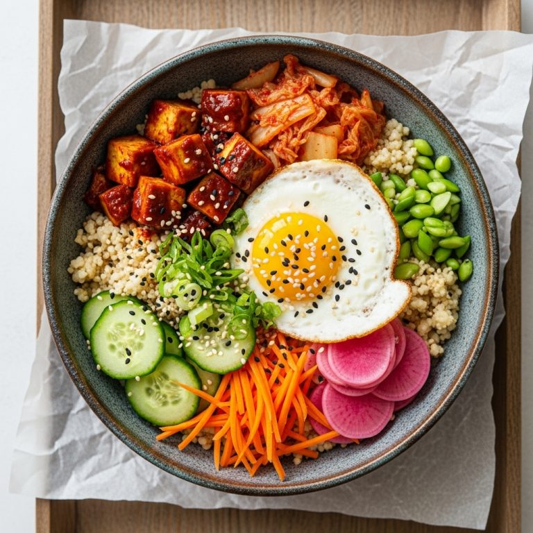 Vibrant Korean Cauli Rice Bowl