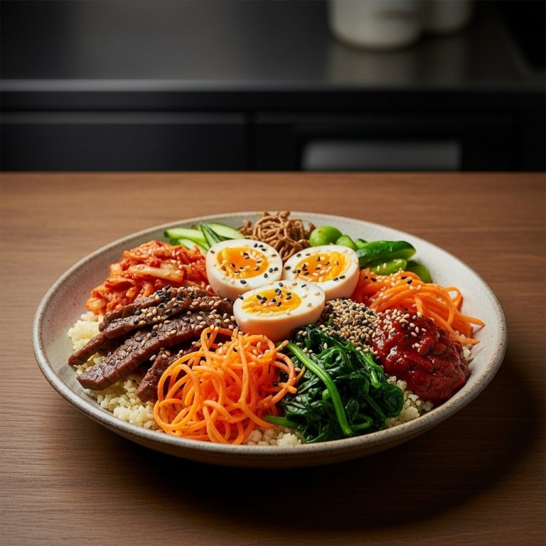 Vibrant Korean Low-Carb Power Bowl