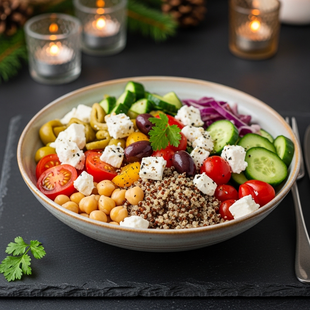 Vibrant Mediterranean Bowl for Revitalizing Energy