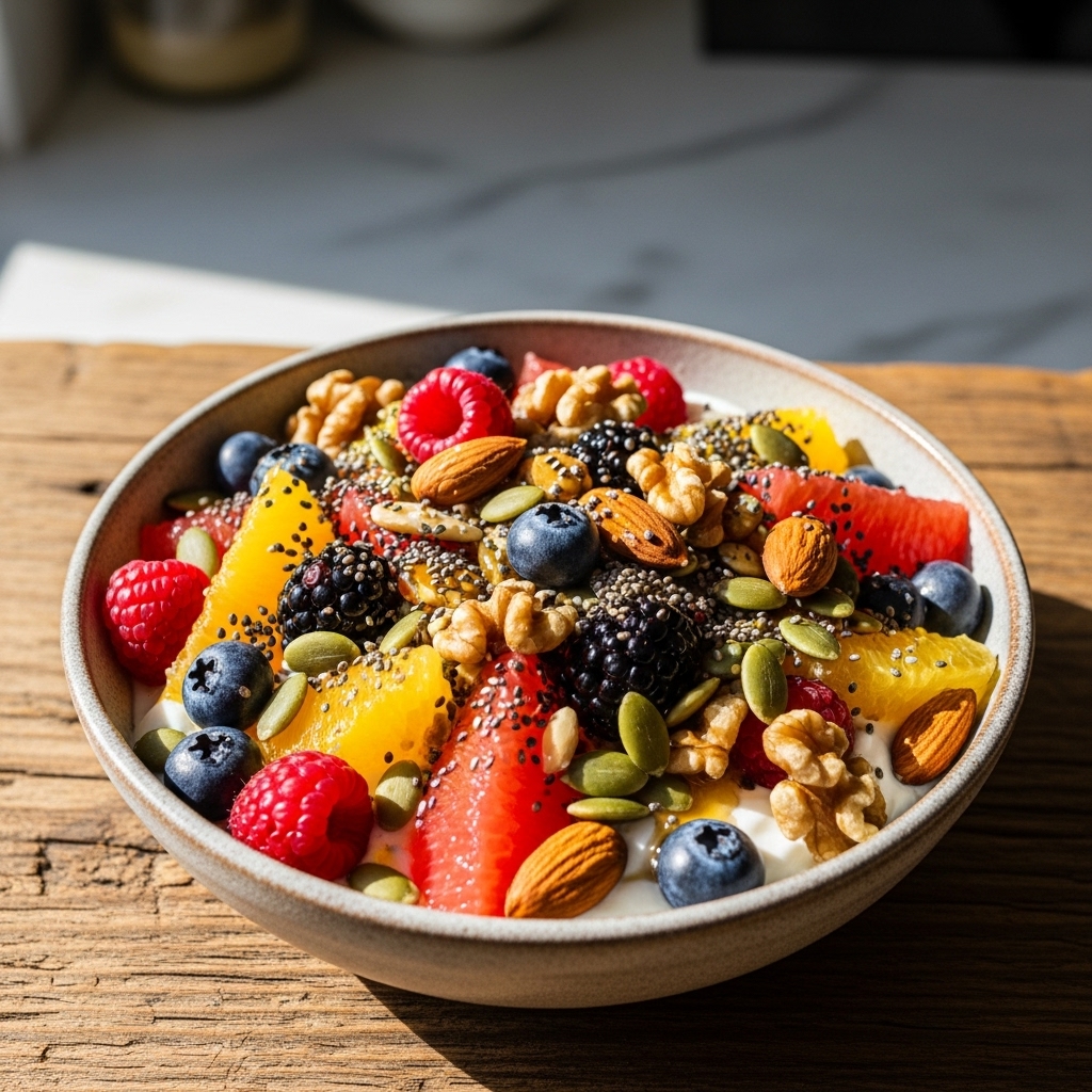Vibrant Nordic Bowl – A Healthy, Energizing Start to Your Day