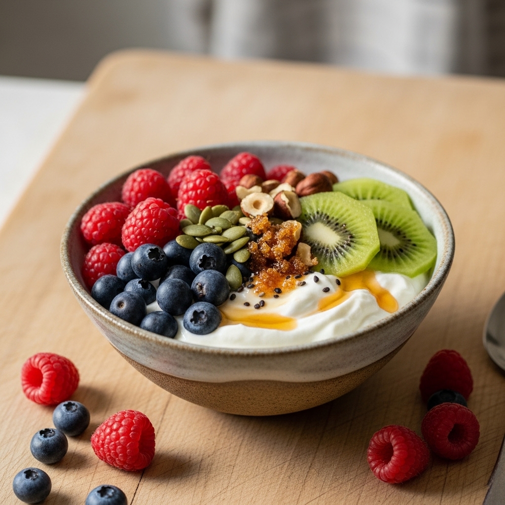 Vibrant Nordic Keto Breakfast Bowl