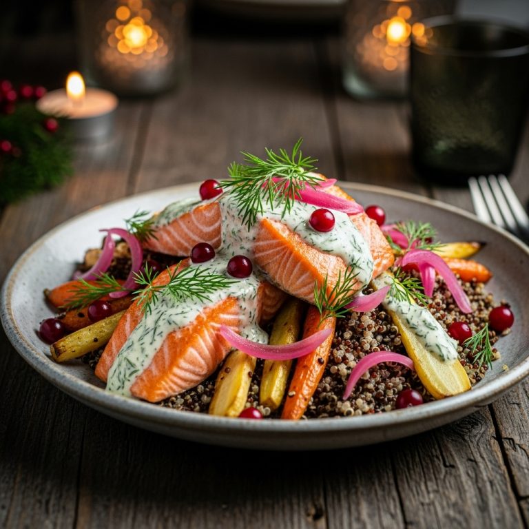 Vibrant Nordic Salmon & Quinoa Protein Bowl
