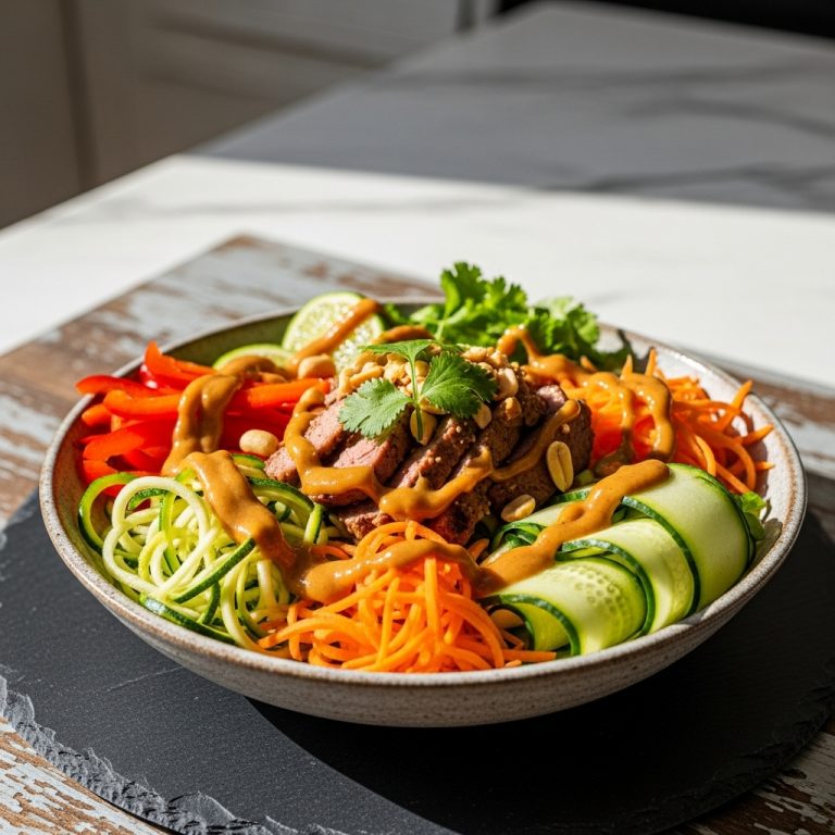 Vibrant Thai Bowl – A Paleo Energy Boost