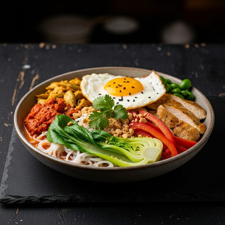 Vibrant Thai Brunch Bowl – A Gluten-Free Energy Boost
