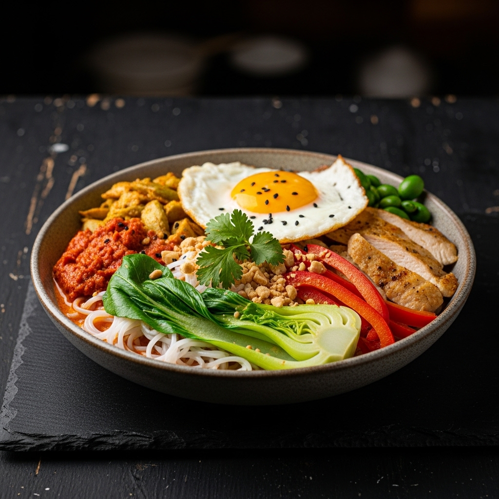 Vibrant Thai Brunch Bowl – A Gluten-Free Energy Boost