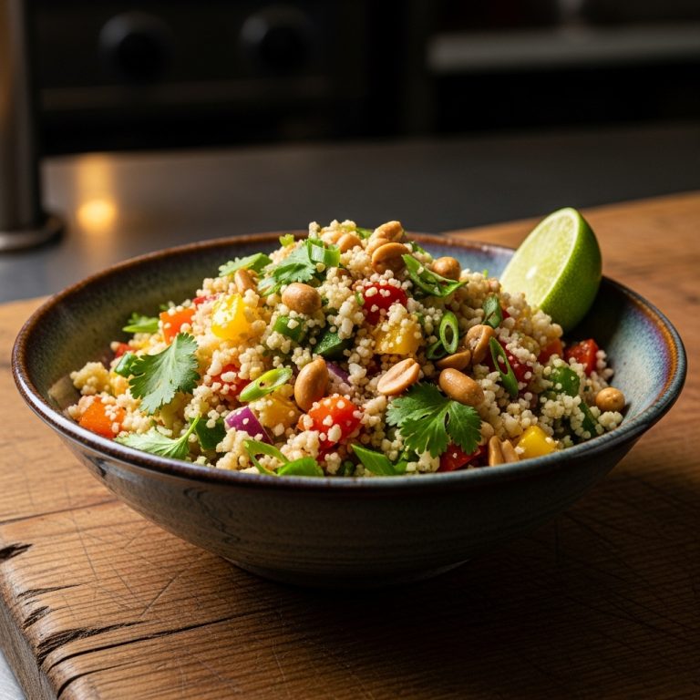Vibrant Thai Cauliflower Rice Bowl