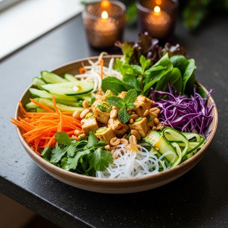 Vibrant Vietnamese Vegetarian Bowl