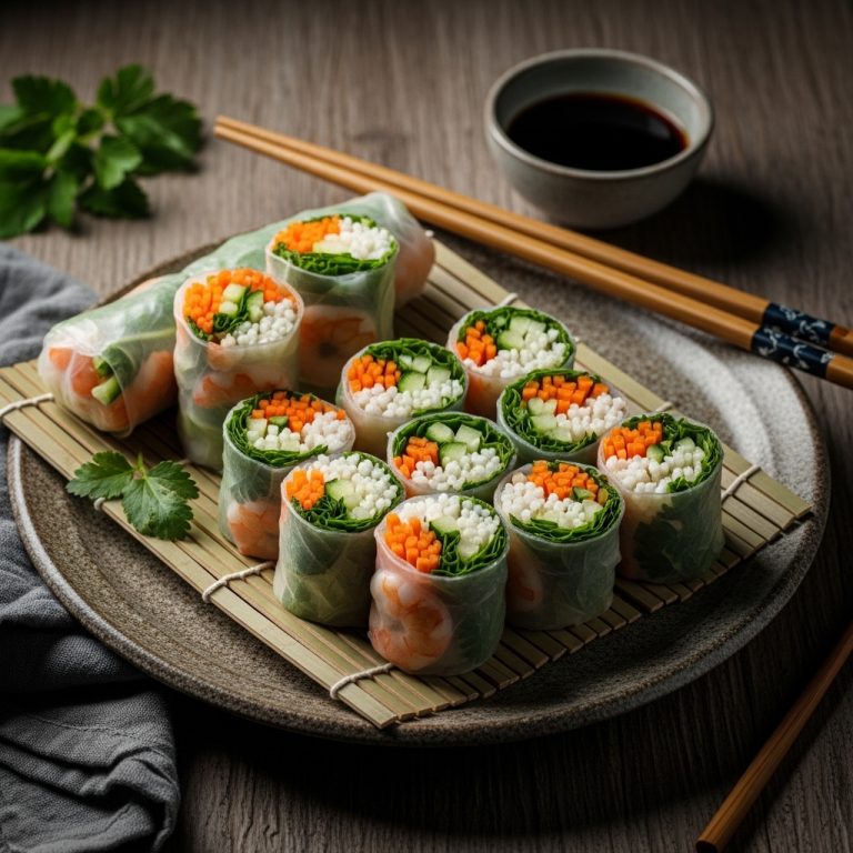 Vietnamese Cauliflower Rice Rolls – A Paleo Delight!