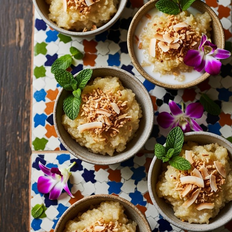 Vietnamese Coconut Sticky Rice Pudding (Kheo) – A Paleo Dessert Delight!