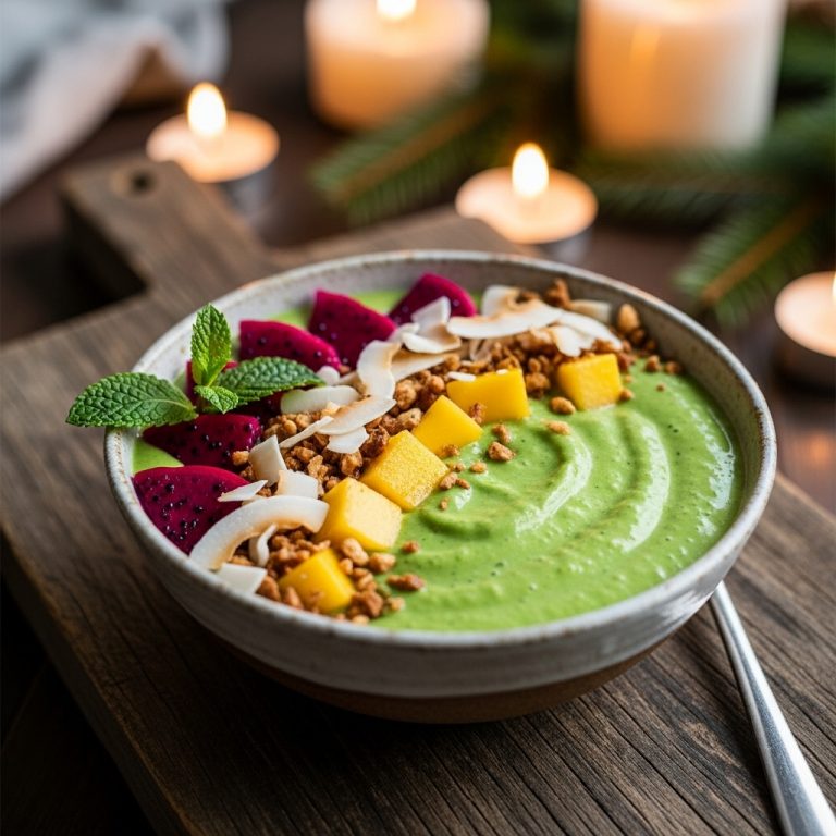 Vietnamese Green Goddess Smoothie Bowl