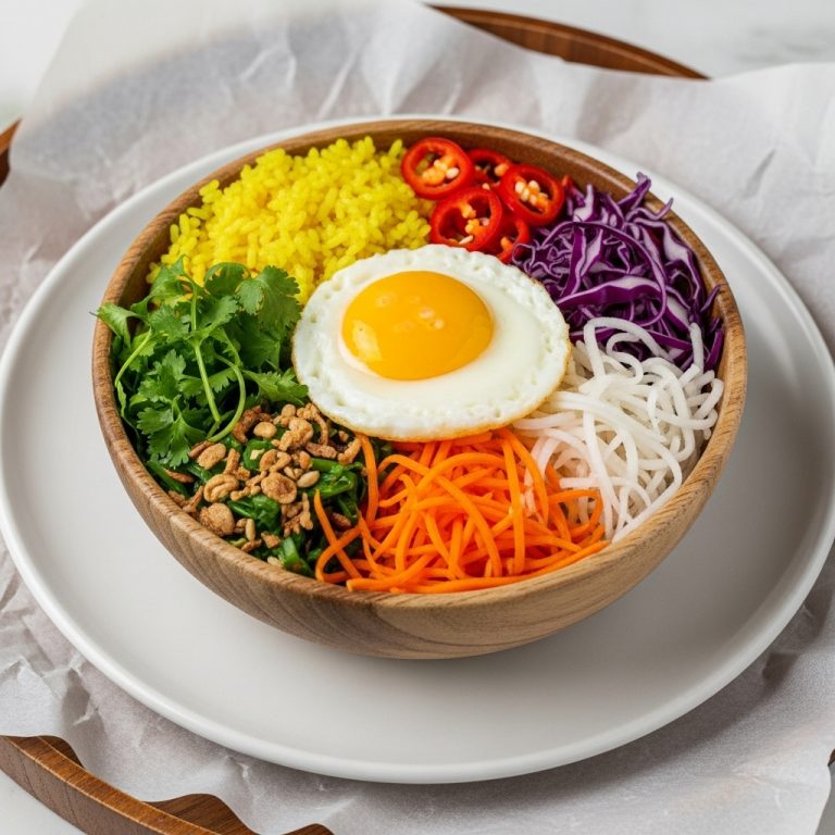 Vietnamese Rainbow Rice Bowl