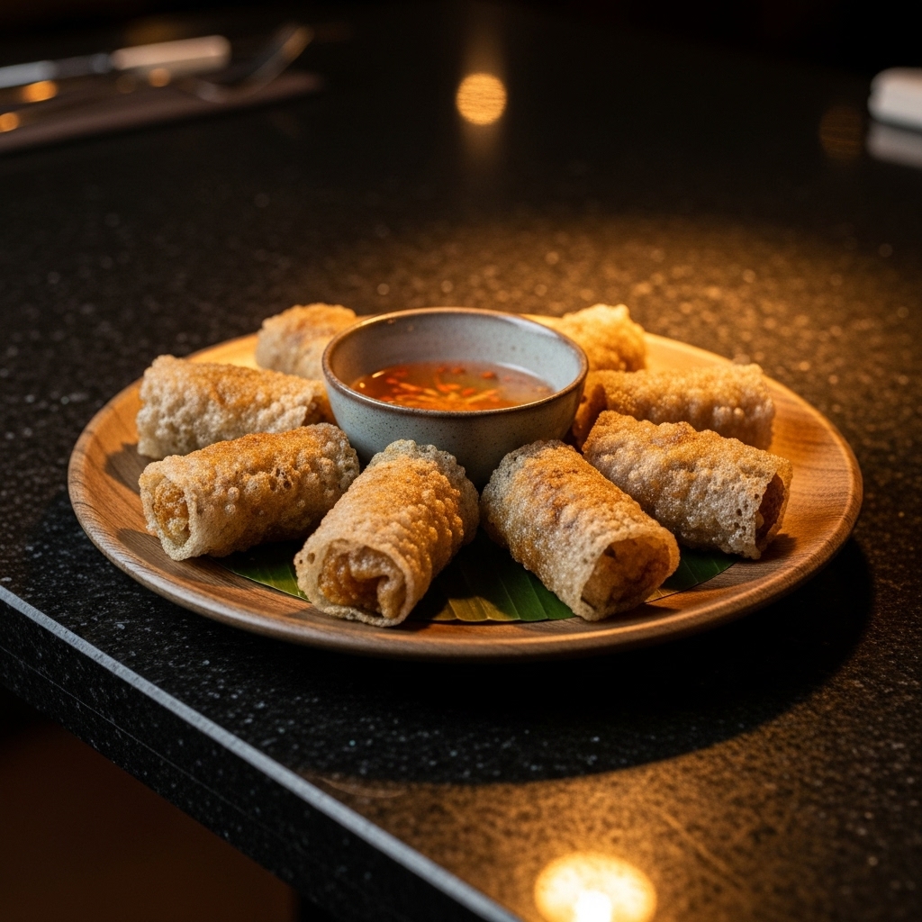 Vietnam’s Delightful Crispy Rice Paper Rolls – A Perfect Vietnamese Snack for Your Taste Buds!