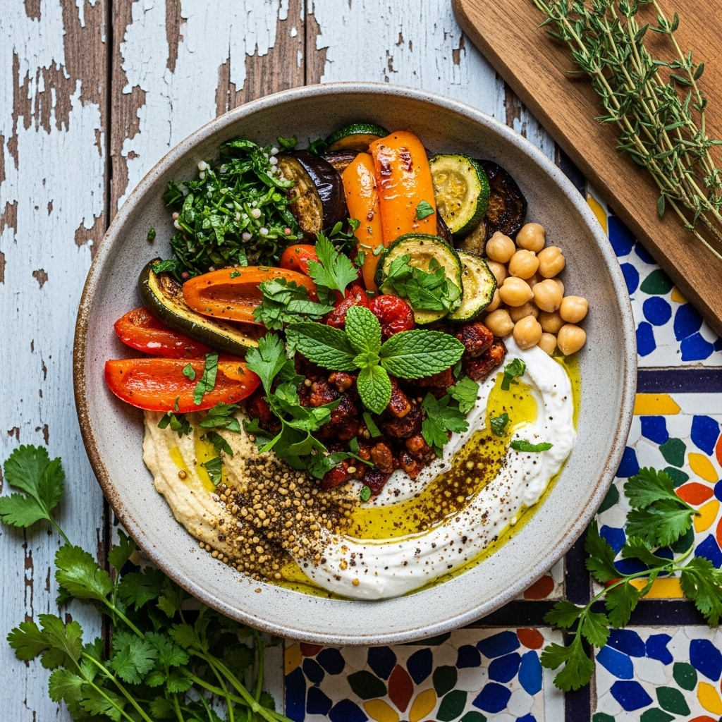 Vitality Bowl: A Middle Eastern-Inspired Energy Boost