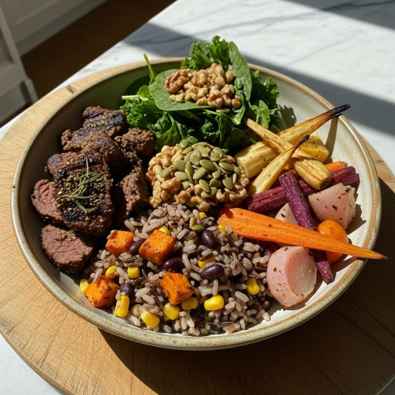 Vitality Bowl: A Paleo Indian Dinner for Energizing Rejuvenation