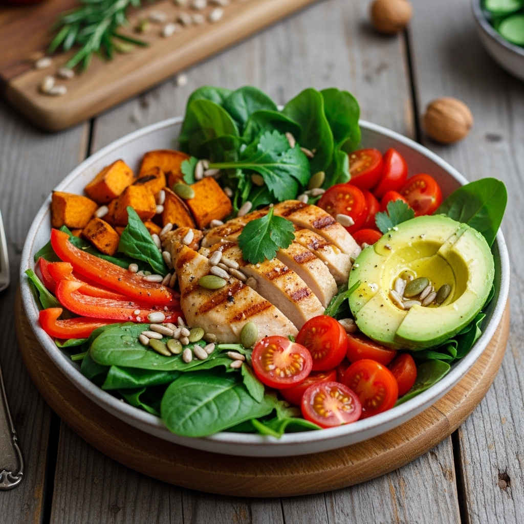 Vitality Indian Bowl: Paleo Power Lunch