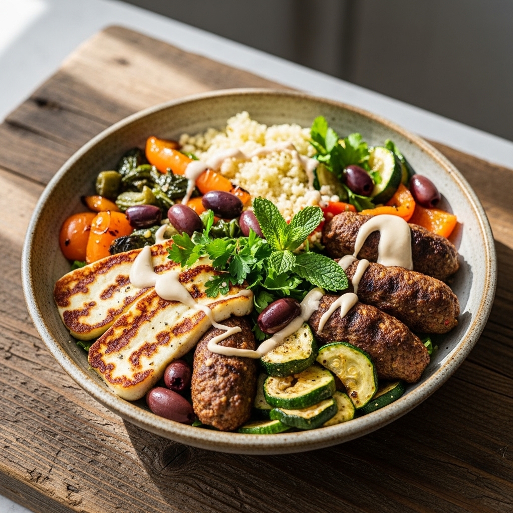 Vitality Keto Middle Eastern Bowl