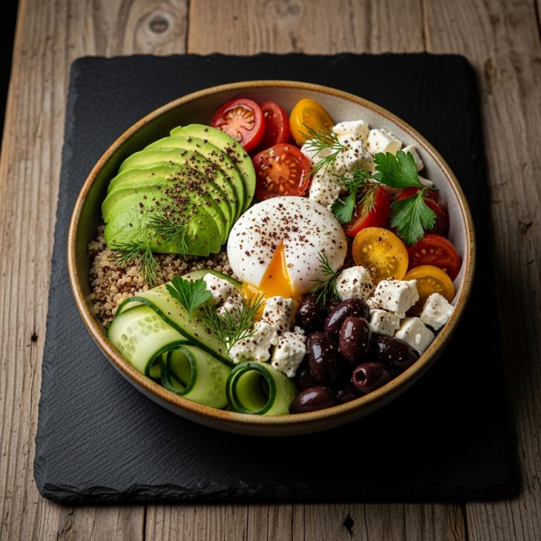 Vitality Mediterranean Brunch Bowl