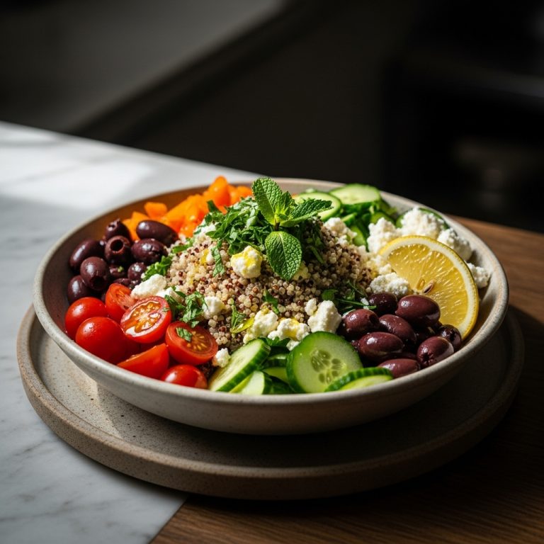 Vitality Mediterranean Quinoa Bowl