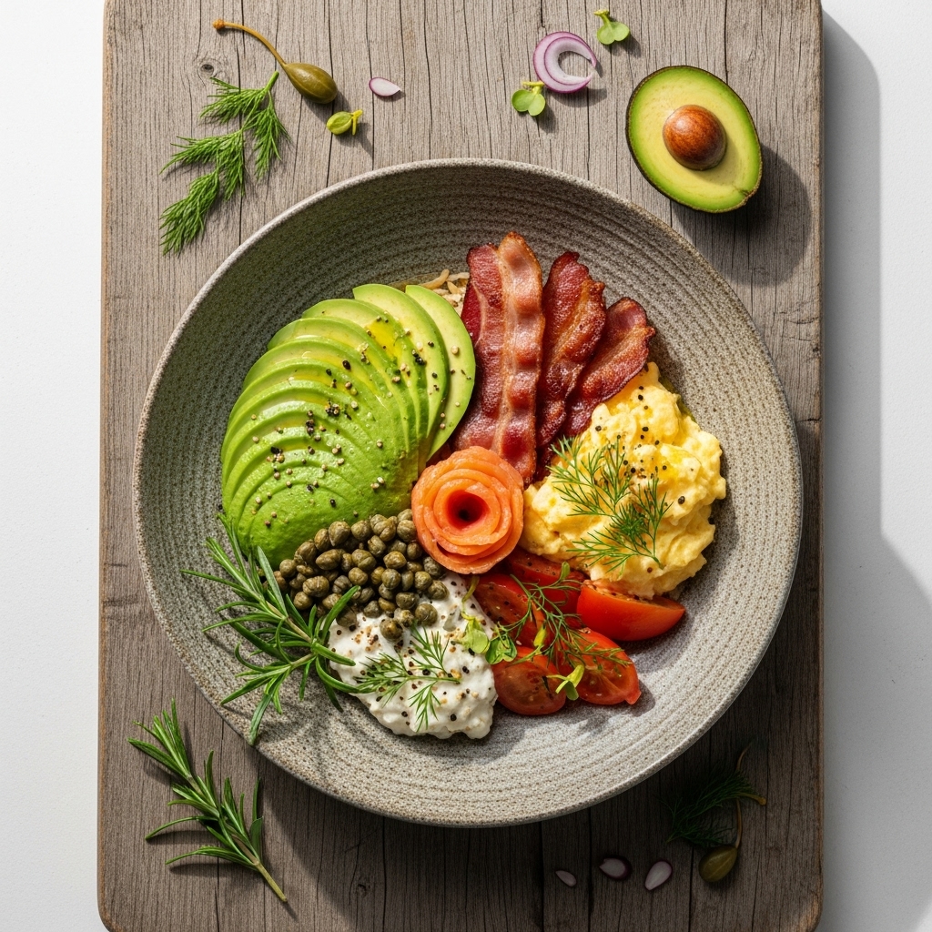 Vitality Nordic Keto Brunch Bowl