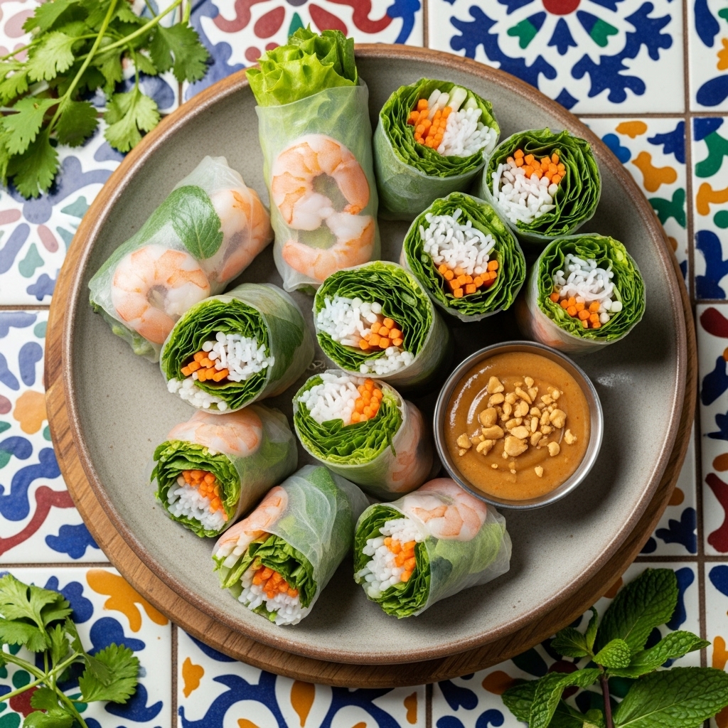 Vitality Vietnamese Summer Rolls – Gluten-Free Energizing Snack
