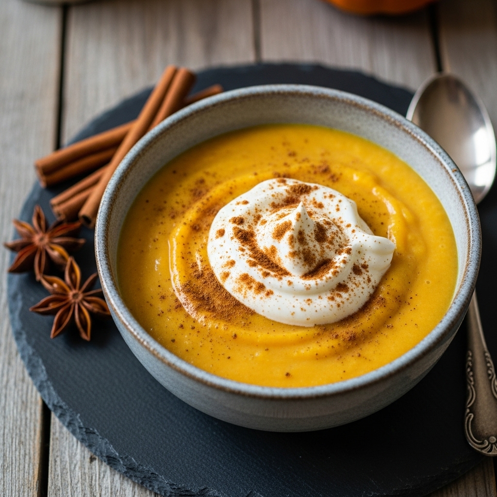 Whispers of Autumn Creamy Keto Pumpkin Pudding