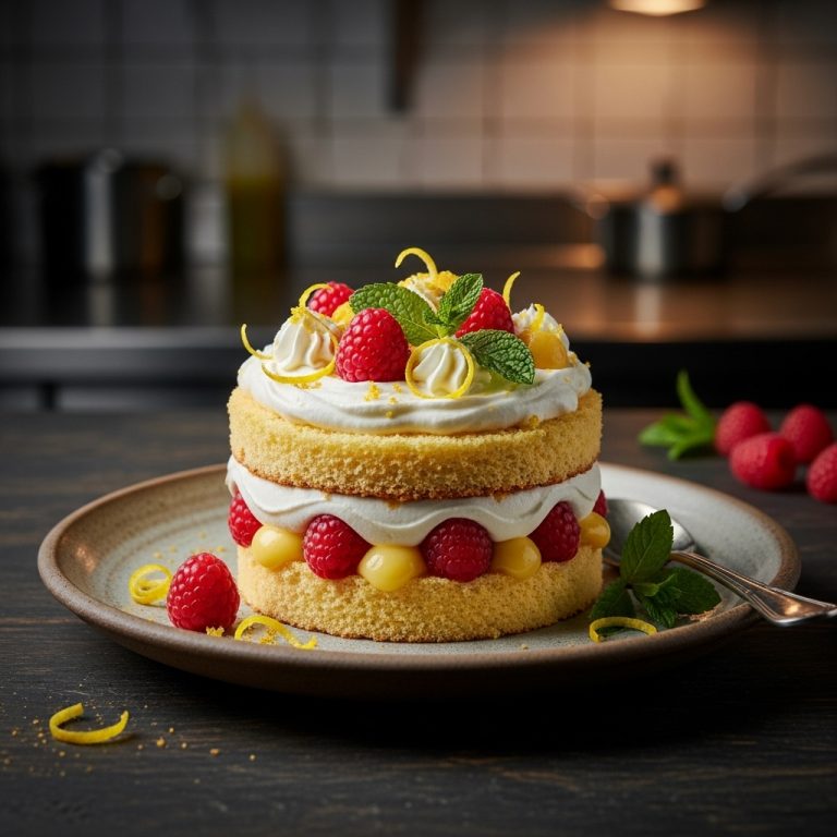 Whispers of Heaven – Gluten-Free Lemon Raspberry Trifle