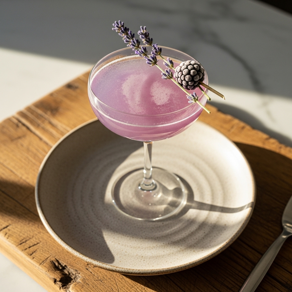 Whispers of Lavender Cocktail