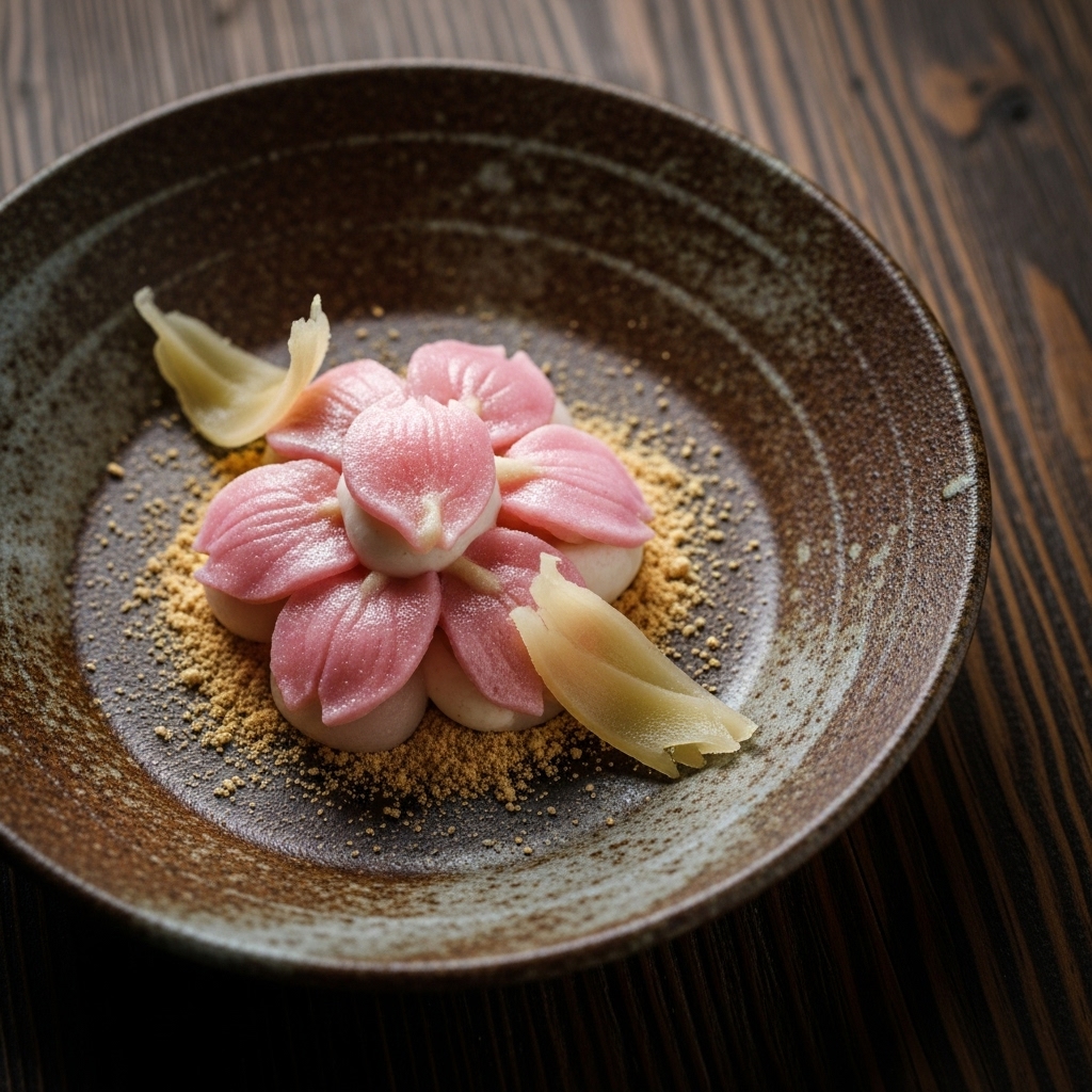 Whispers of Sakura – A Vegetarian Japanese Dessert