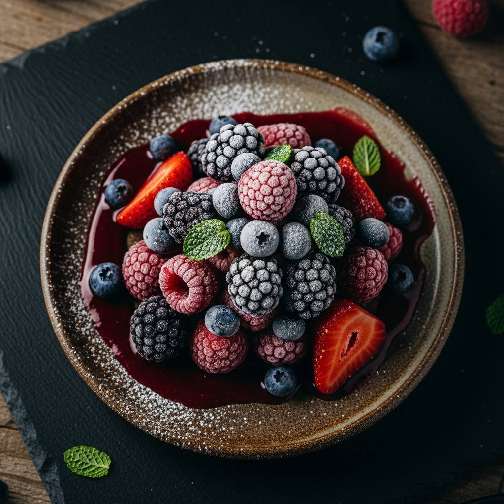 Whispers of Summer – A Frozen Berry Bliss